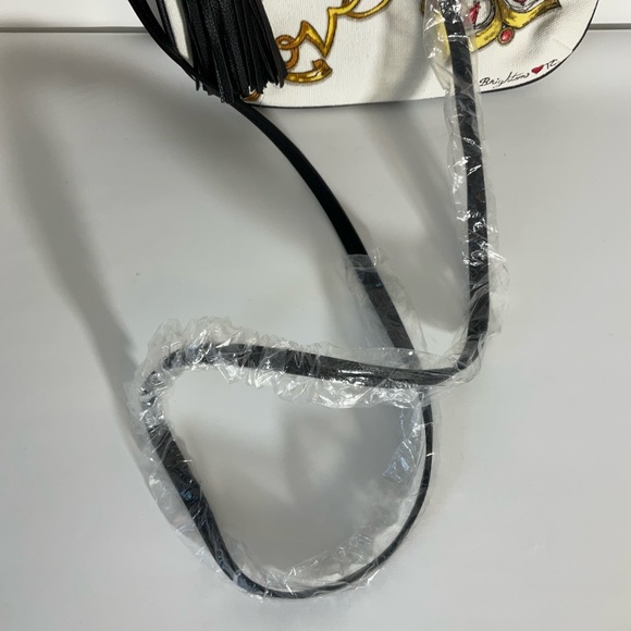 Brighton Love Glitter & Go Crossbody Bag Durable Cloth Material Zipper & Tassel - Picture 8 of 16